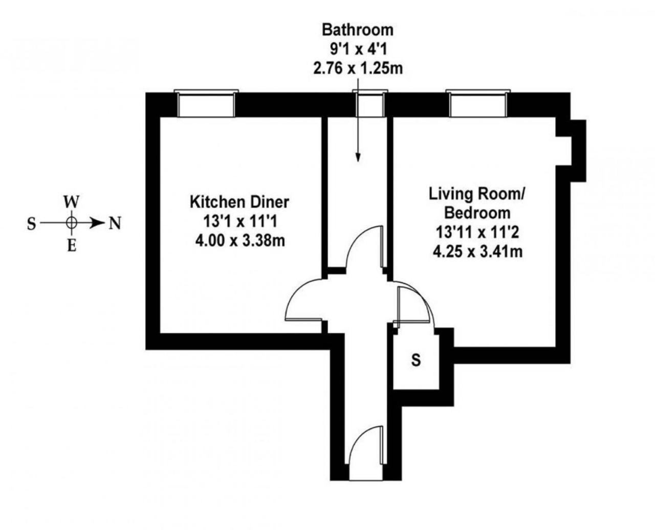 Joivy Modern Centre Flat Next To Calton Hill Appartement Edinburgh